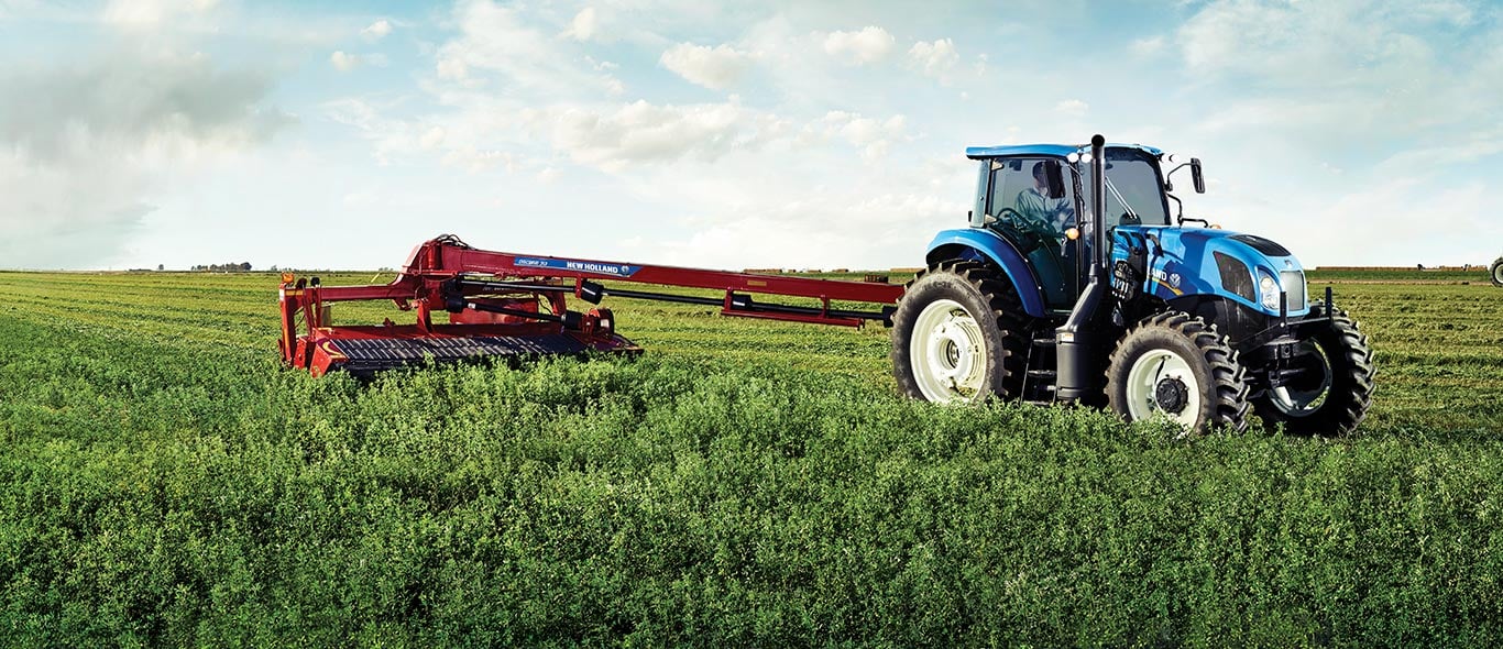 New Holland Tractor and Windrower