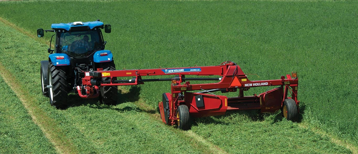 New Holland Tractor and Windrower